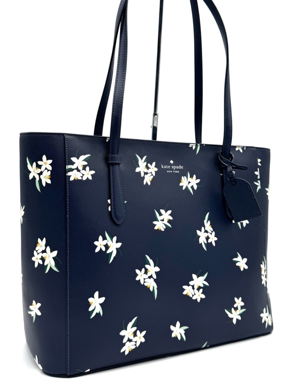 Kate Spade Schuyler Medium Tote Bag Navy Blue